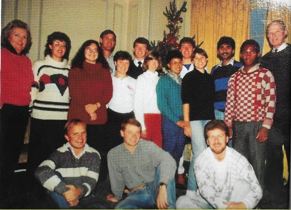 1989 Travel Bursars at The Burn House, Glenesk, Scotland